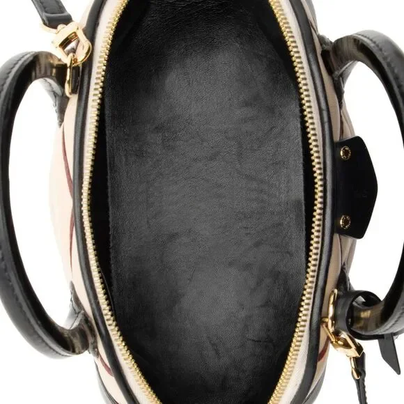Louis Vuitton Lambskin Malletage Alma BB Satchel - Picture 6 of 16